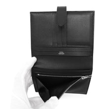 Load image into Gallery viewer, HERMES Bearn Compact Saw Black Black Veau Madame
