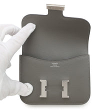 将图像加载到图库查看器中，HERMES Constance Slim Gris Meyer Evercolor
