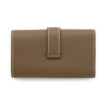 Load image into Gallery viewer, HERMES Bearn Quadruple Key Case Etoupe Epsom
