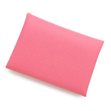 将图像加载到图库查看器中，HERMES Calvi Duo Rose Azalee Epsom
