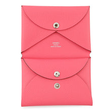 Load image into Gallery viewer, HERMES ★Calvi Duo Rose Azalee Epsom
