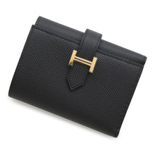 Load image into Gallery viewer, HERMES Bearn combine Black Epsom
