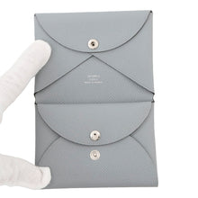 将图像加载到图库查看器中，HERMES Calvi Duo Green Pantan Epsom

