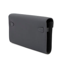 将图像加载到图库查看器中，HERMES Kelly Wallet Long To Go Ardoise Evercolor
