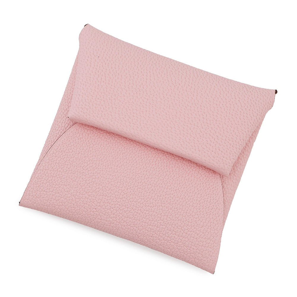 HERMES Bastia Rose Sakura Chevre Myzore Goatskin