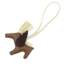 将图像加载到图库查看器中，HERMES Rodeo Pegasus Etoupe/Jaune Milton/Rouge Sellier Lambskin Size PM
