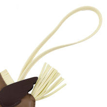 将图像加载到图库查看器中，HERMES Rodeo Pegasus Etoupe/Jaune Milton/Rouge Sellier Lambskin Size PM
