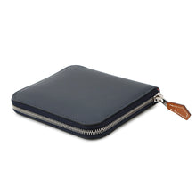 将图像加载到图库查看器中，HERMES Azap compact silk in Blue Nuit Evercolor
