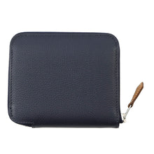 将图像加载到图库查看器中，HERMES Azap compact silk in Blue Nuit Evercolor
