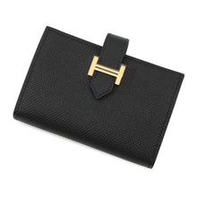 将图像加载到图库查看器中，HERMES Bean Mini Black Epsom
