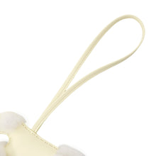 将图像加载到图库查看器中，HERMES Buddy Bag Charm Jaune Milton Lambskin
