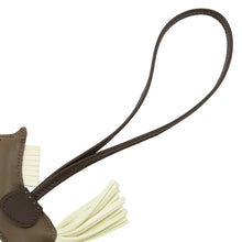 将图像加载到图库查看器中，HERMES Rodeo Etoupe/Jaune Milton/Rouge Sellier Lambskin Size PM
