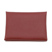 将图像加载到图库查看器中，HERMES Calvi Duo Rouge H Chevre Myzore Goatskin

