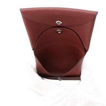 将图像加载到图库查看器中，HERMES Calvi Duo Rouge H Chevre Myzore Goatskin
