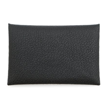 Load image into Gallery viewer, HERMES Calvi Black Chevre Myzore Goatskin
