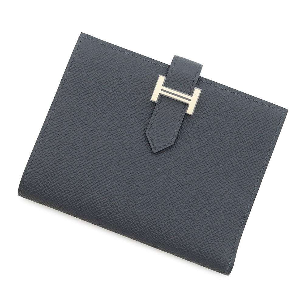 HERMES BEAN Compact Grimist Epsom