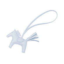 Load image into Gallery viewer, HERMES Rodeo Blue Brum Lambskin Size PM
