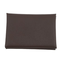 将图像加载到图库查看器中，HERMES Calvi Duo RougeSellier Epsom
