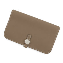 将图像加载到图库查看器中，HERMES Dogon Etoupe Togo Leather
