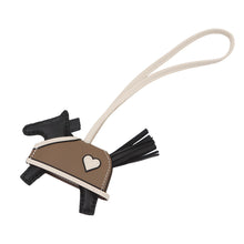 Load image into Gallery viewer, HERMES Rodeo Loveo Cool Black/Etoupe/Craie Lambskin Swift Leather Size PM
