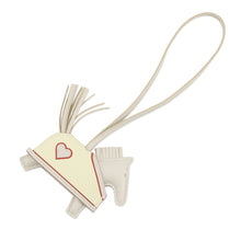 Load image into Gallery viewer, HERMES Rodeo Loveo Cool Craie/Jaune Milton/Rouge Ladue Lambskin Size PM
