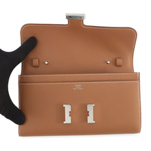 将图像加载到图库查看器中，HERMES Constance To Go Wallet GoldH080126CK37 37 GOLD Evercolor
