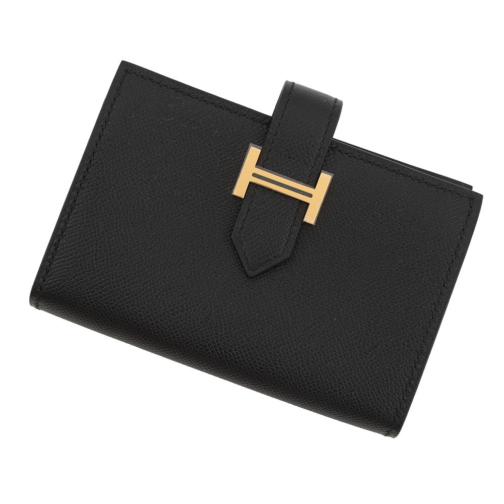 HERMES Bean Mini BlackH084818CC89 Veau Madame