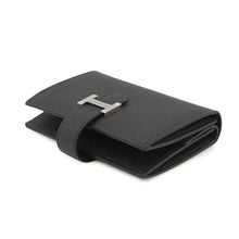 将图像加载到图库查看器中，HERMES Bean Mini Black Epsom
