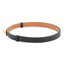 Load image into Gallery viewer, HERMES Belt Kelly Size 18 BlackH069853CC89 Epsom
