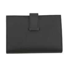 Load image into Gallery viewer, HERMES Bearn Mini Card Case Black Epsom
