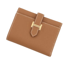 将图像加载到图库查看器中，HERMES Bean compact Gold Epsom
