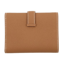 将图像加载到图库查看器中，HERMES Bean compact Gold Epsom
