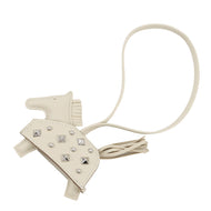 HERMES Rodeo Robeo Padlock Craie Lambskin Size PM