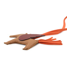 Load image into Gallery viewer, HERMES Rodeo Pegasus Gold/Rouge Grenat/Orange Anyo Milo Swift Leather Size PM
