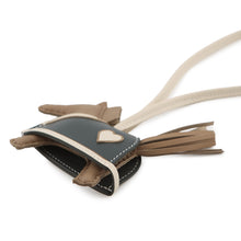 Load image into Gallery viewer, HERMES Rodeo Loveo Cool Beige Marfa/Craie/Vert Mangrove Lambskin Swift Leather Size PM
