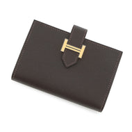HERMES Bearn Mini Coin purse included Be Blanc Veau Madame