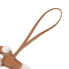 Load image into Gallery viewer, HERMES Buddy Bag Charm Collar Gold Lambskin Mouton
