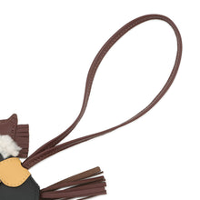 Load image into Gallery viewer, HERMES Robeo Plush Terre/Paille/Black Lambskin Mouton Size PM
