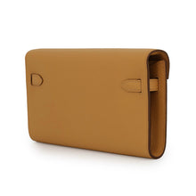Load image into Gallery viewer, HERMES Kelly wallet long to go Sesame Evercolor
