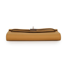 Load image into Gallery viewer, HERMES Kelly wallet long to go Sesame Evercolor
