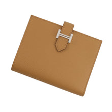 Load image into Gallery viewer, HERMES Bean compact Biscuit Epsom
