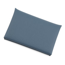 Load image into Gallery viewer, HERMES Calvi Blue Tempete Epsom
