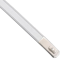 Load image into Gallery viewer, HERMES Kelly Belt Size 18 Argent Chevre Myzore Goatskin Swift Leather
