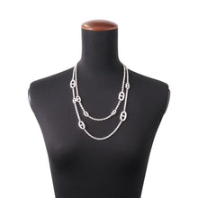 Load image into Gallery viewer, HERMES Chaine d'Ancre Farandole Necklace Size 120 SV925
