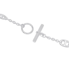 Load image into Gallery viewer, HERMES Chaine d'Ancre Farandole Necklace Size 120 SV925
