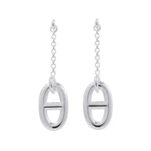 Load image into Gallery viewer, HERMES Chaine d&#39;Ancre Farandole Earrings SV925

