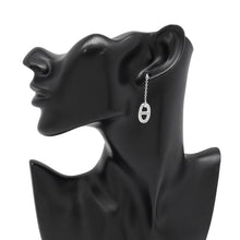将图像加载到图库查看器中，HERMES Chaine d&#39;Ancre Farandole Earrings SV925
