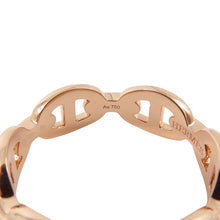 将图像加载到图库查看器中，HERMES Chaine d'Ancre Anchene Ring Size PM/54 18K Pink Gold
