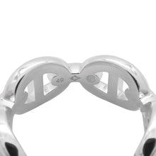 Load image into Gallery viewer, HERMES Chaine d'Ancre Anchene Ring Size 49 SV925
