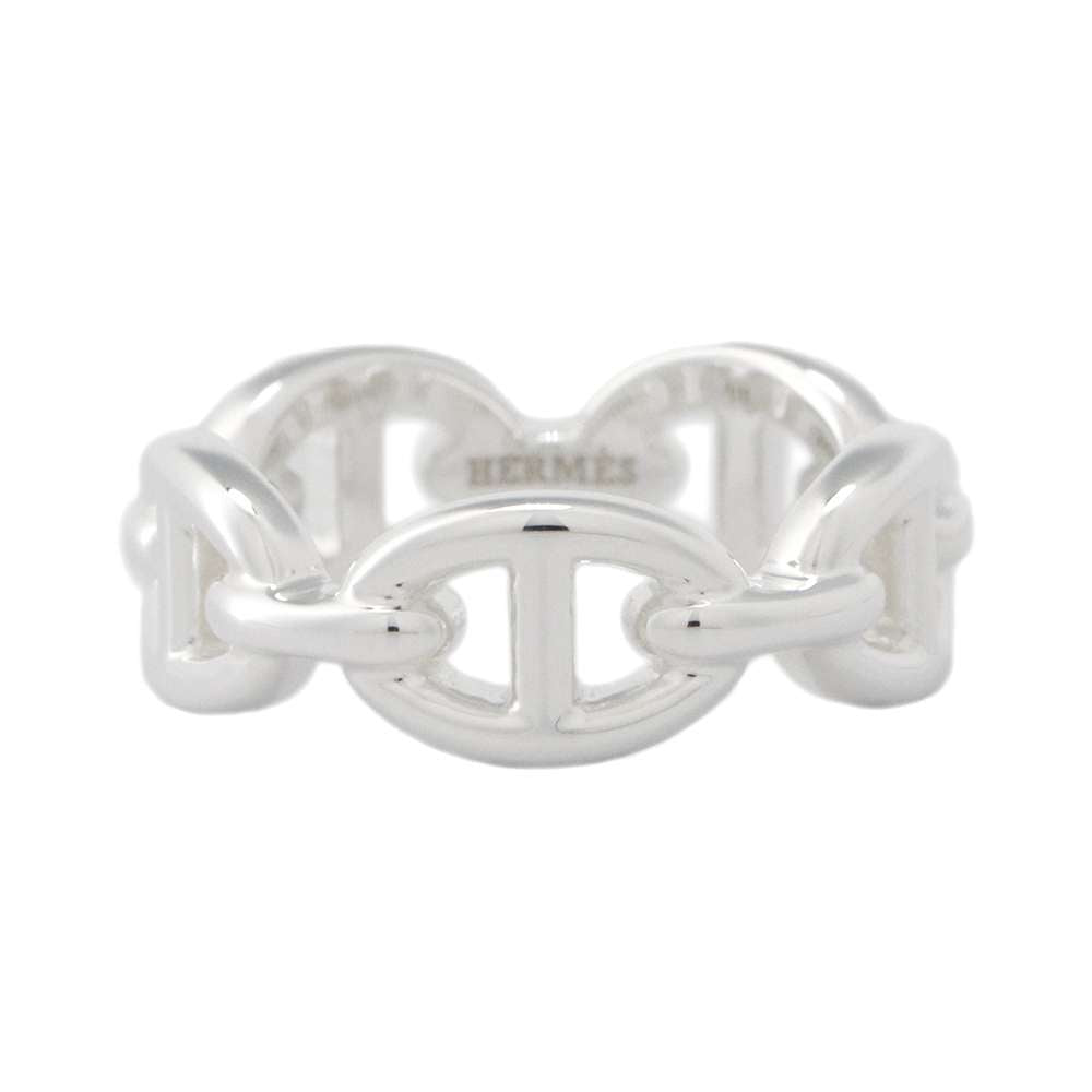HERMES Chaine d'Ancre Anchene Ring Size 52 SV925